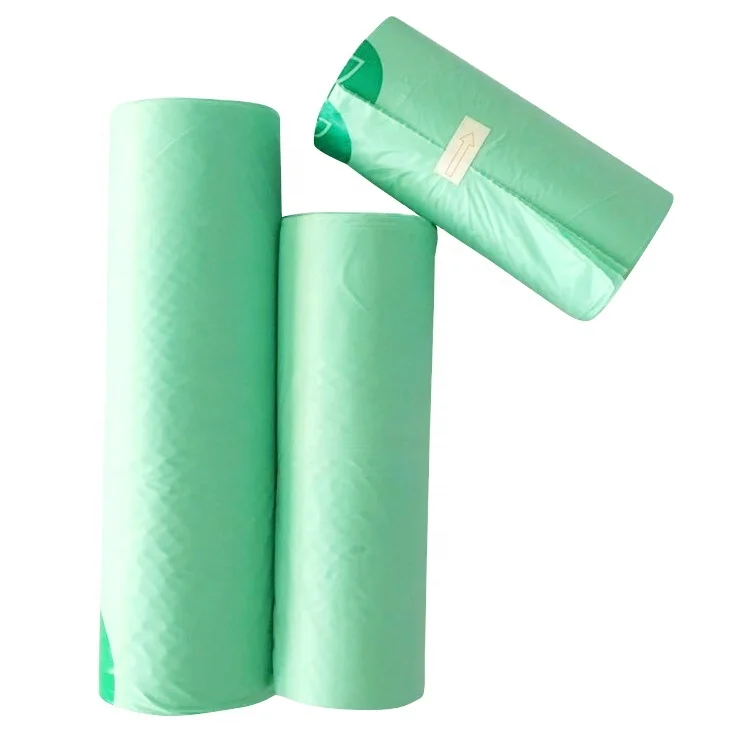 Экологичный импортный китайский дешевый пластиковый мешок для мусора из пла