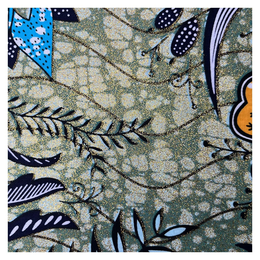 100% хлопчатобумажная восковая ткань высокого качества, золотой песок, воск для свадьбы