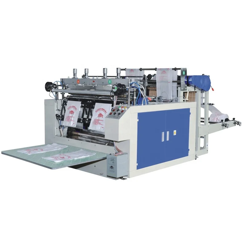 Economical Cheap Small Plastic LDPE HDPE PE Polyethylene Bag Polybag T-shirt Shopping Bag Heat Sealing Cutting Machine Price
