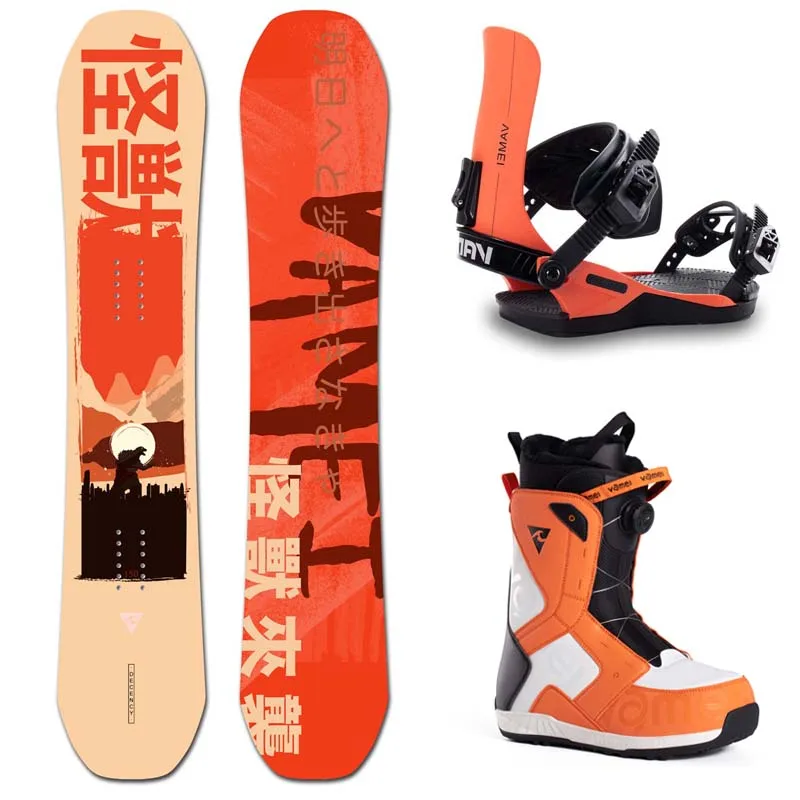 Snowboard Splitboard Freeride Snowboard Skiing Board Wholesale Snowboard Game Winter Sport Customized Wood Box Adult