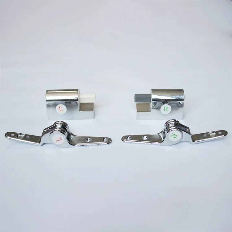 Factory Price Zinc Alloy Metal Toilet Seat Slow Close Hinge With Damper