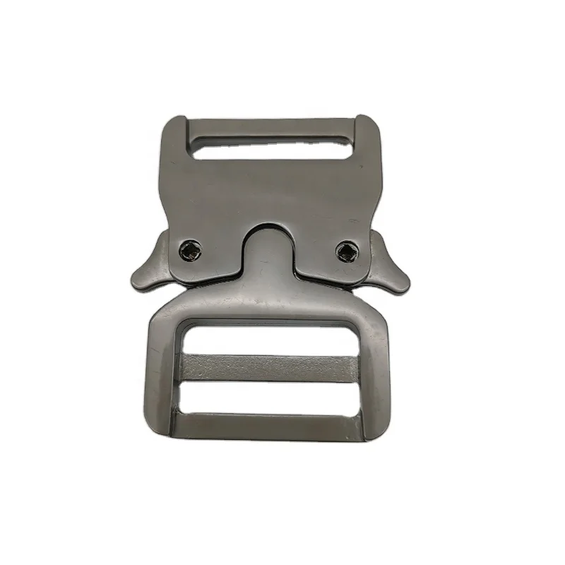 Wholesale Custom high quality alloy belt buckle metal quick side release buckles set for tactical waist bag saddle bags