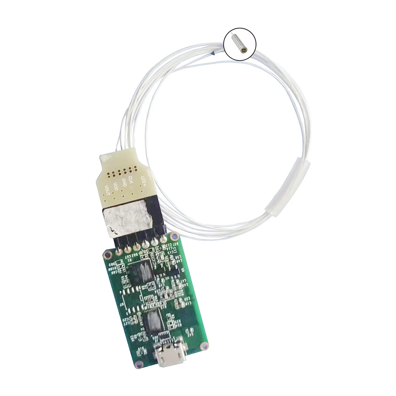 1.1mm CMOS Sensor Endoscope Mini Camera OVM6948 Set with ISP Board and Customized Led Lights and Steel Tube