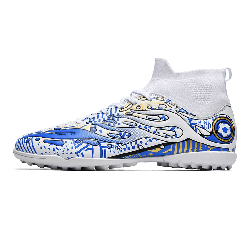 2024 new Football Boots soccer Shoes Grass Training FG/TF football shoes youth adult long spike broken spike