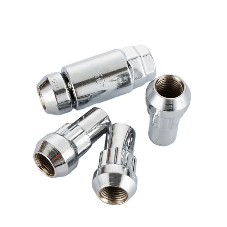 Wholesale best price newly style steel anti dropping nut M14*1.5 4+1 cars tires accessories car anti-theft lock tire wheel lock