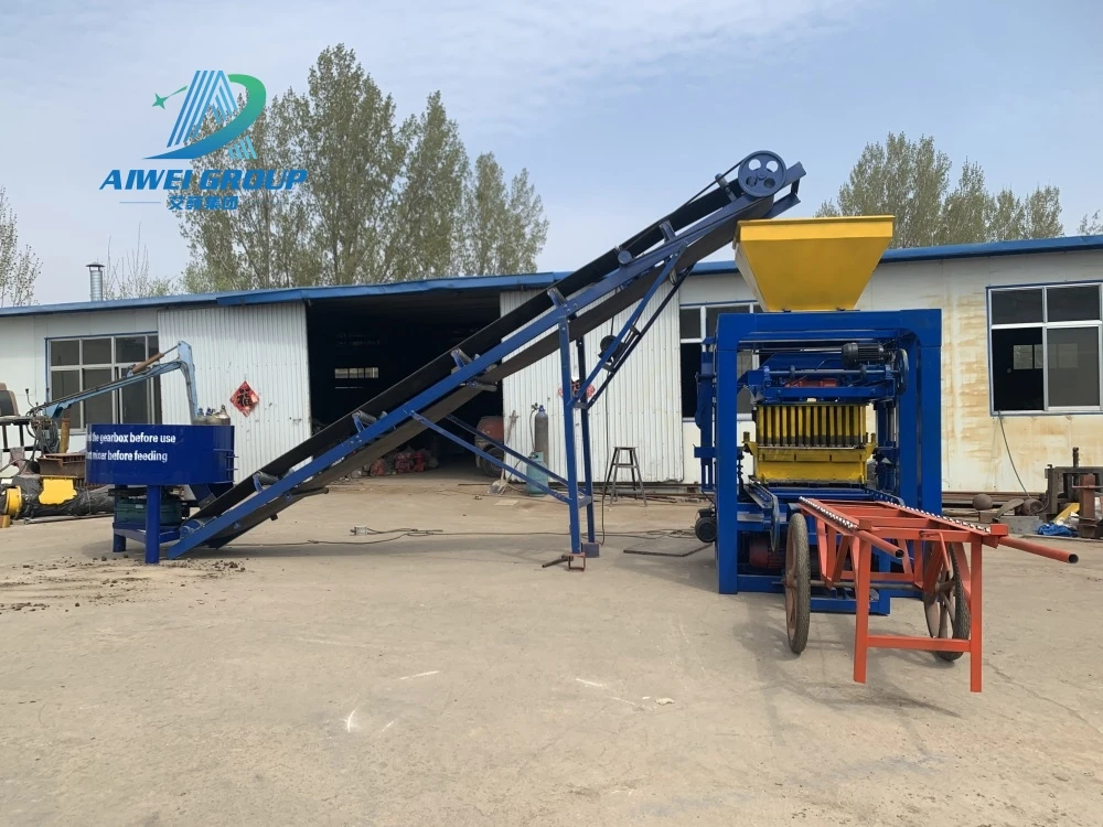 Высокое качество и самая продаваемая машина для изготовления кирпичей QT4-24 полуавтоматическая блоков распродажа