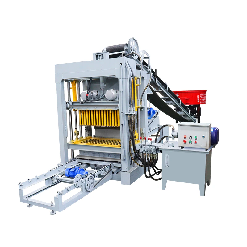 Manual Press Concrete Hollow Fly Ash Block Making Machinery Hydraulic Perforated Cement Clay Brick Maker Machinery