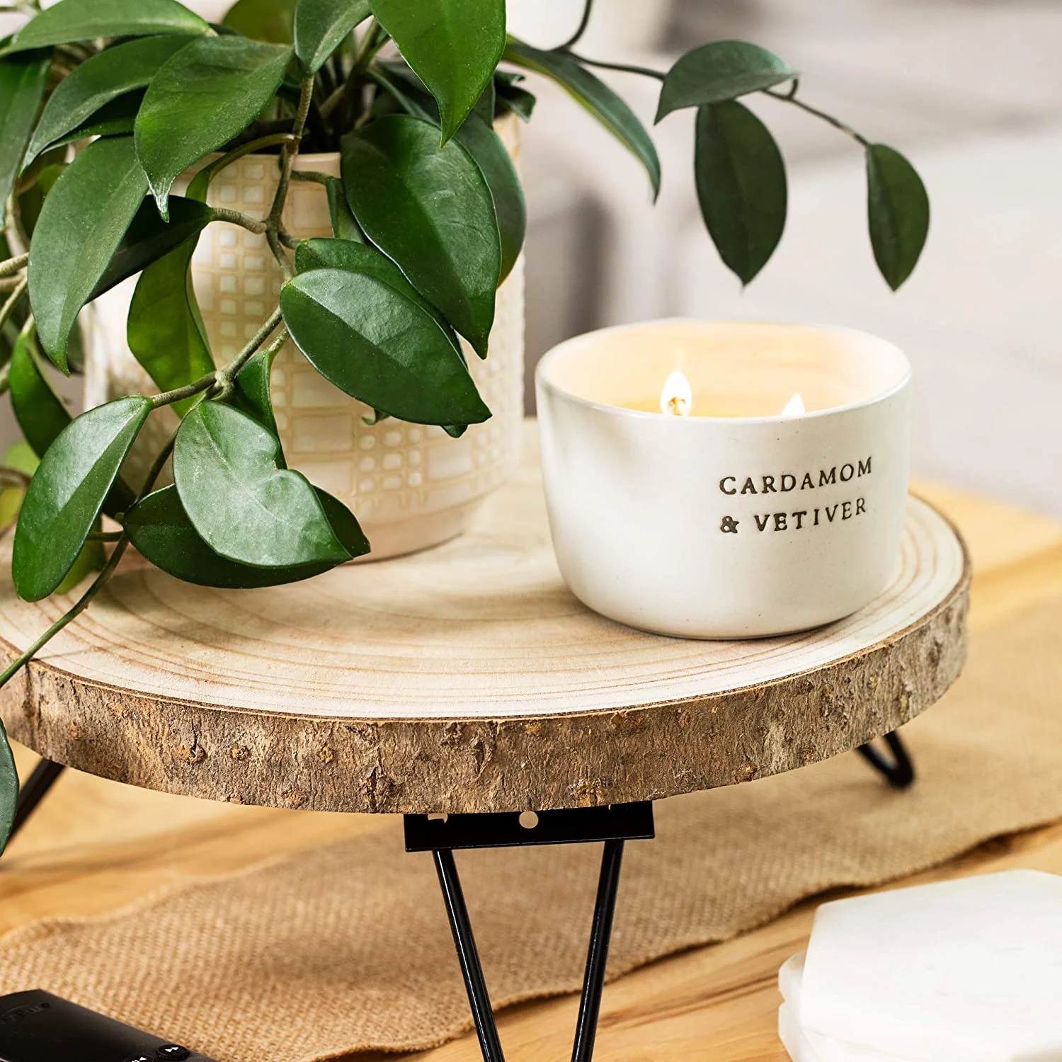 wholesale Wood Cake Stand for Dessert Table - Round Rustic Cake Holder Tray Wooden Serving  Decoration