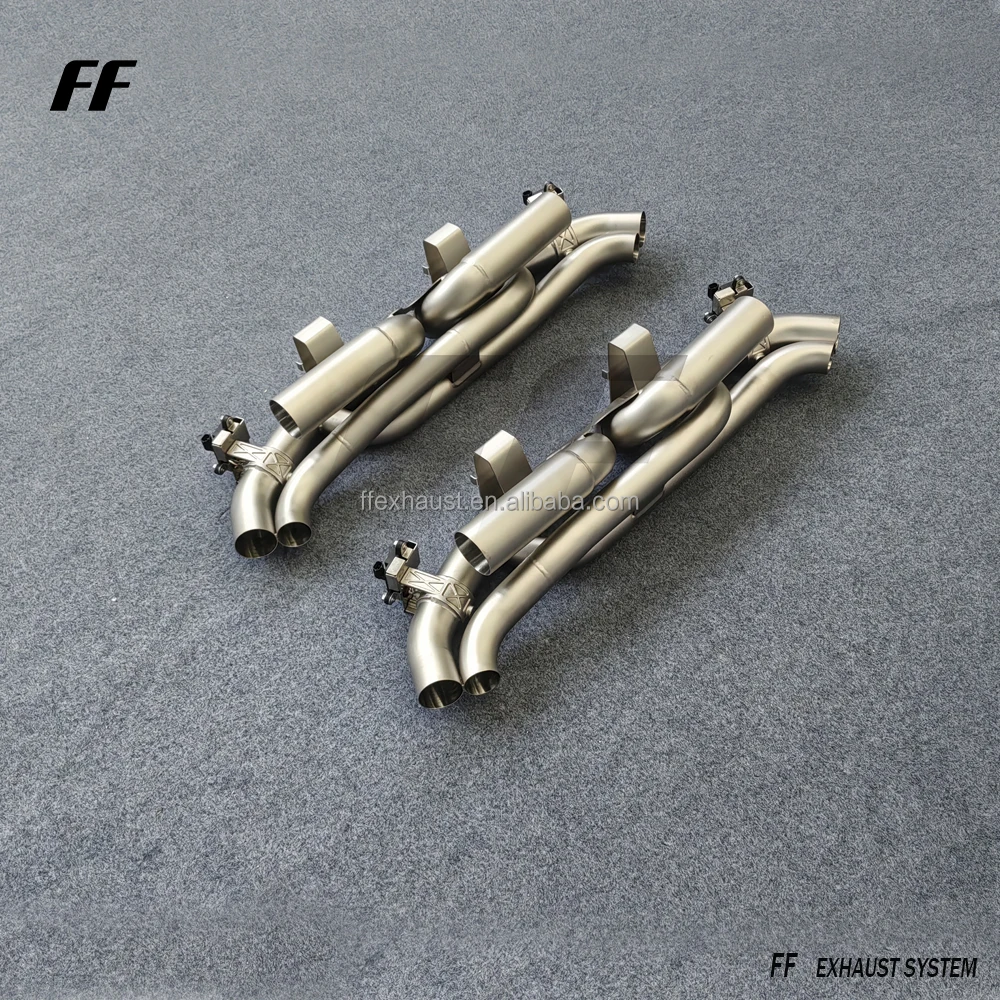 Stainless Steel Exhaust For Porsche 911 992 3.0T Carrera 4S Exhaust Valve Control Exhaust System