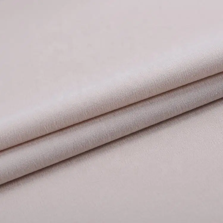 Fashion textile fabrics TR 250GSM solid plain polyester rayon custom print clothes poly rayon stretch fabric for trousers