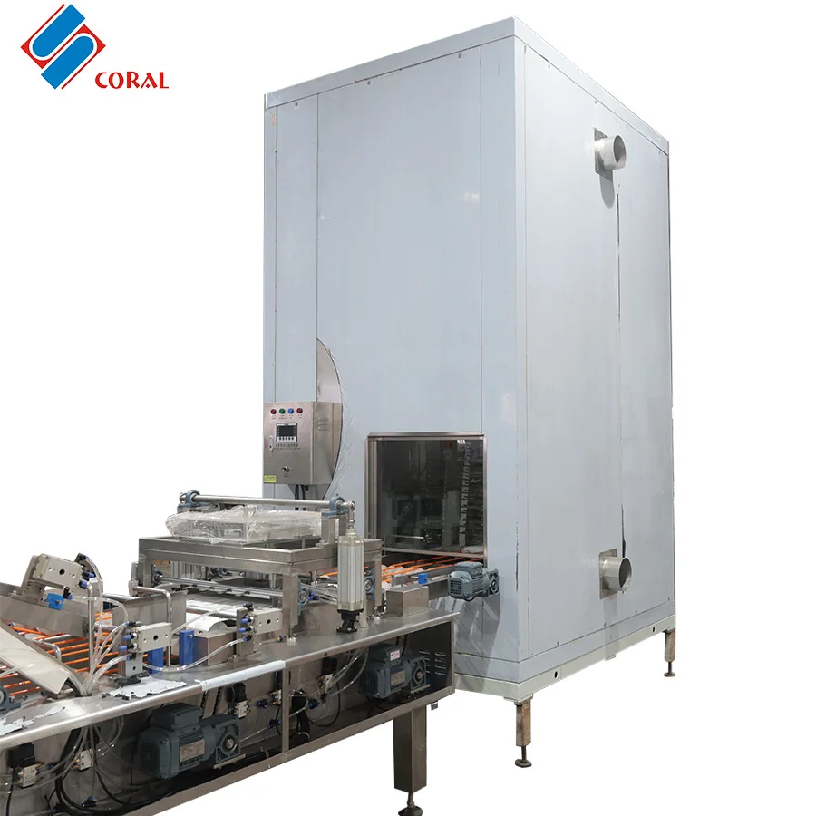 Low Consumption Durable Vertical Cooling Cabinet Custom Wafer Biscuit Production Line Wafer Cooling Cabinet
