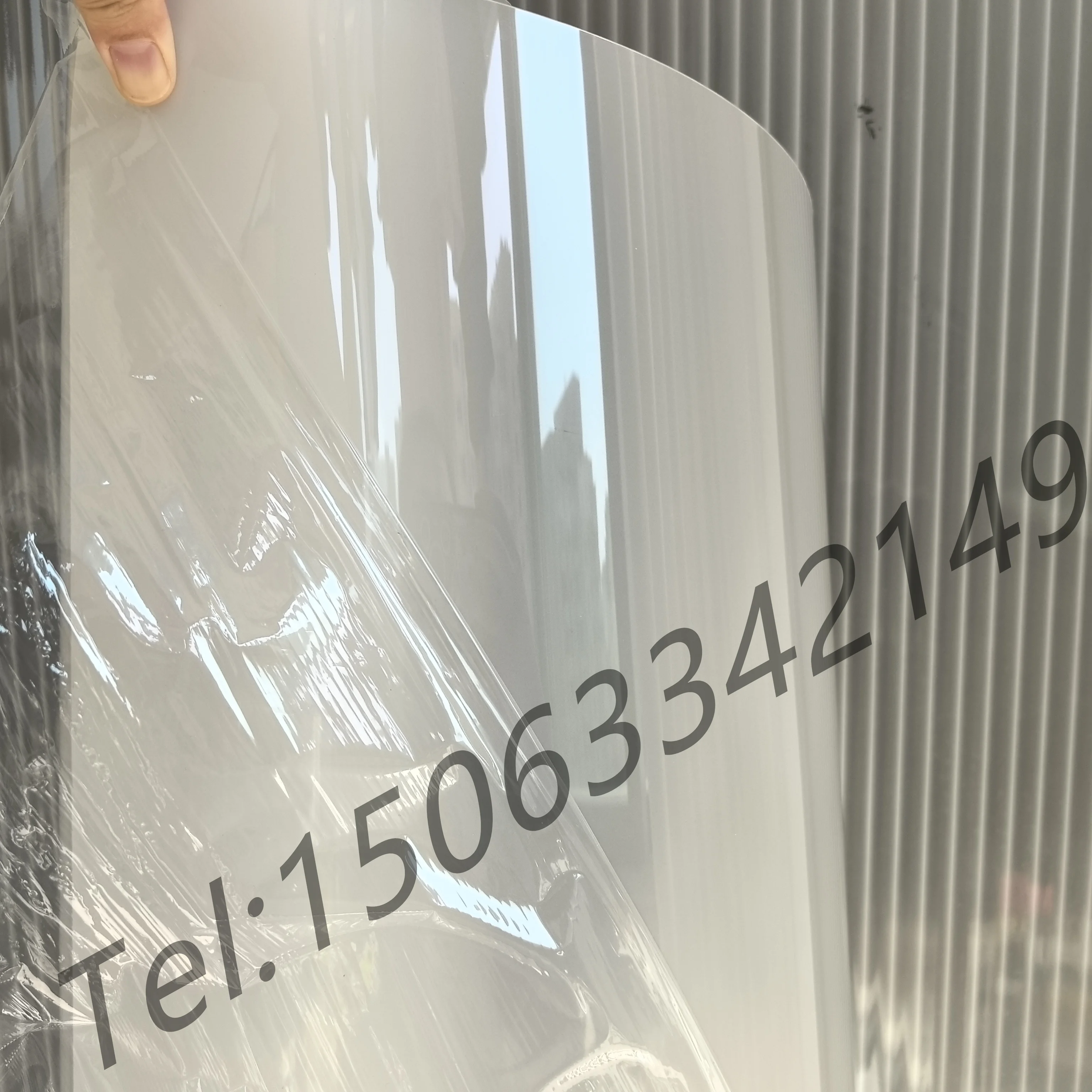 Jinan Powerful Photo Album PET Self-Adhesive Transparent Film Cold Laminated Lamination Film