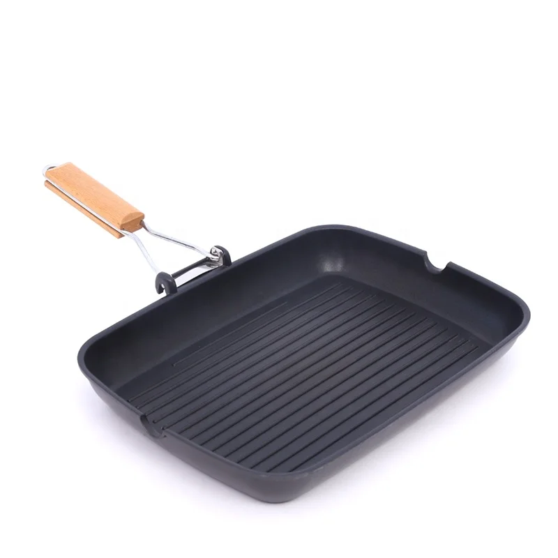 Korean round hot pot aluminum electric bbq flat pizza pan roasting pan set grill grilling pan