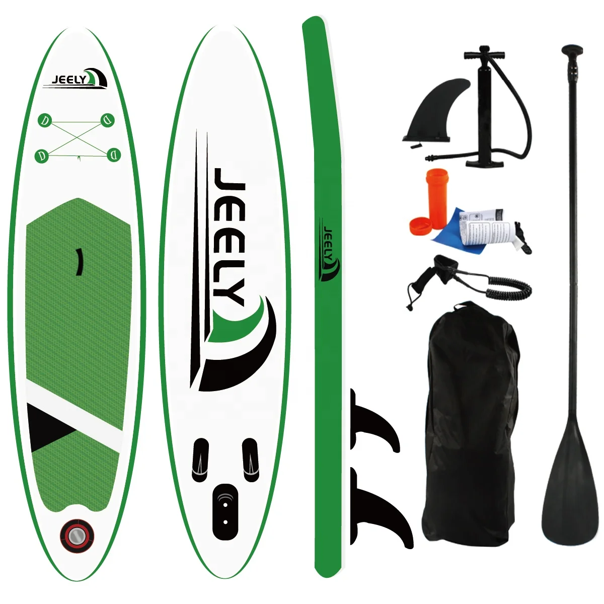 Wholesale Custom Portable 10ft  Drop Stitch Fabric SUP Board Inflatable Paddle Board