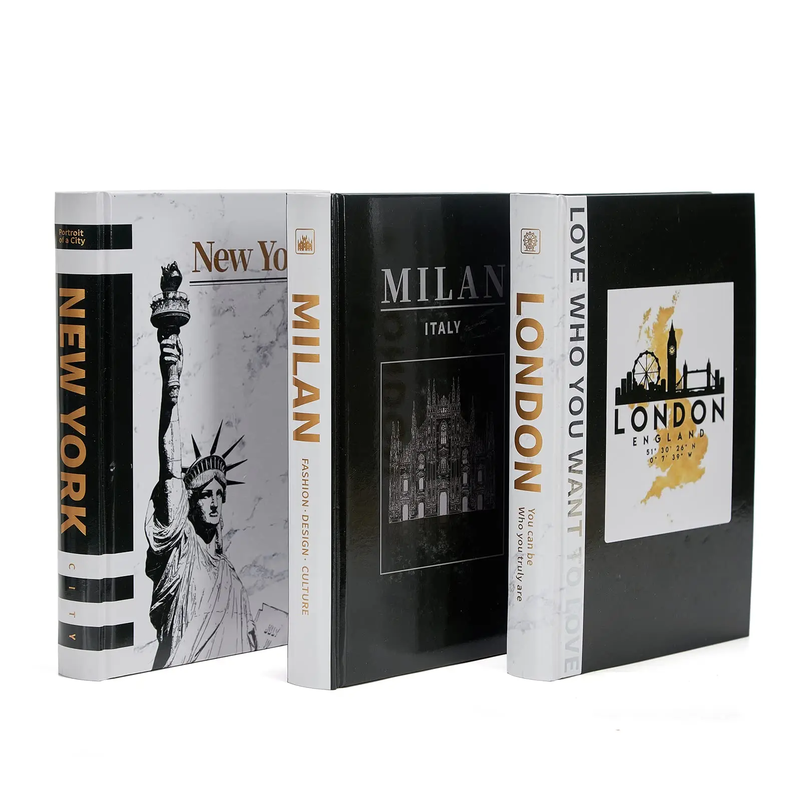 Custom Wholesale Blank Fashion Home Decoration Coffee Table Decorative Book