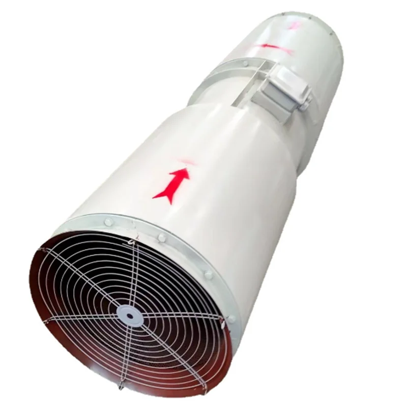 TimesPower high power explosion-proof Axial AC air press in Fan for Tunnel underground Mine drilling ventilation