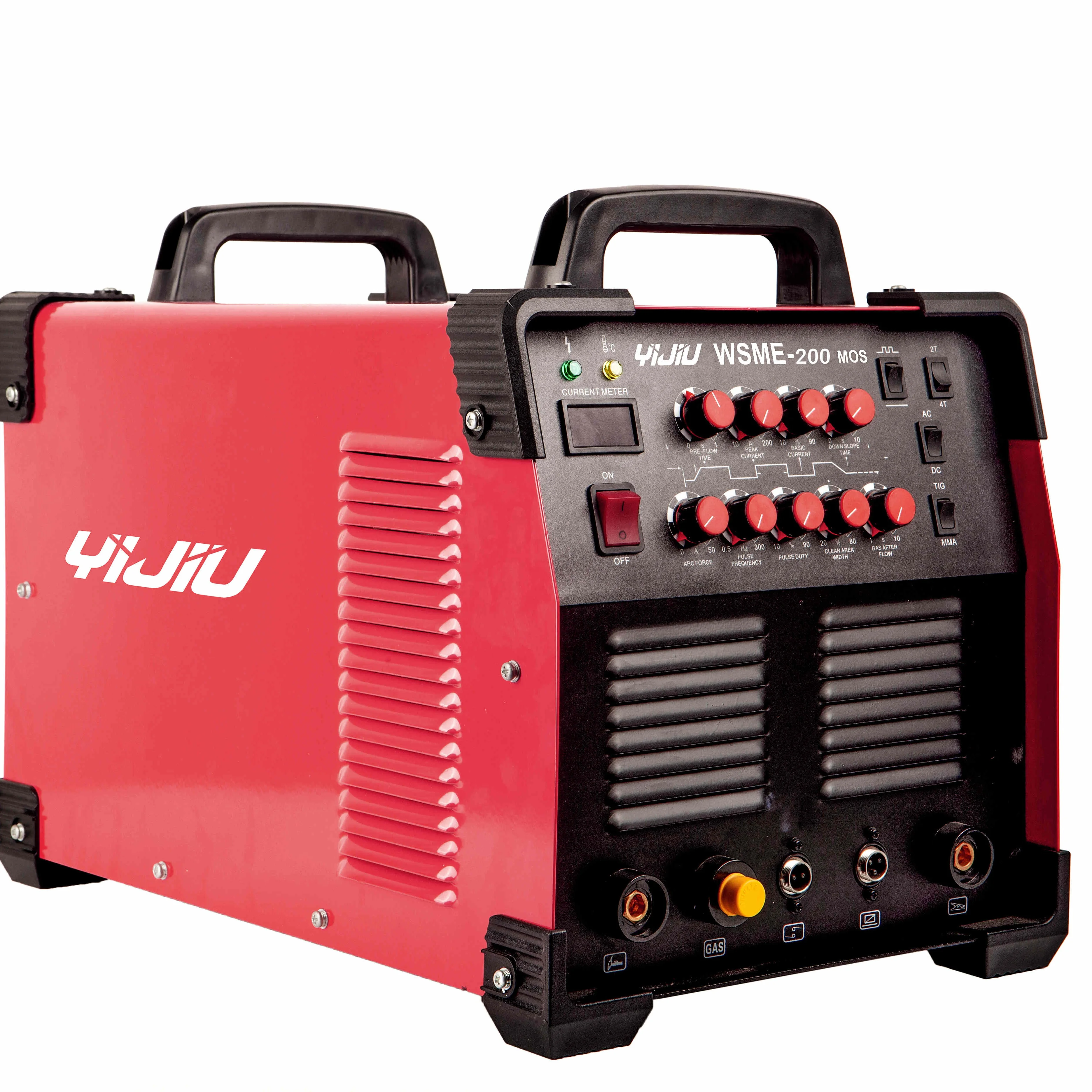 YIJIU WSME TIG 200 Portable MMA Welder AC DC Inverter IGBT Technology Multifunctional Aluminium Welding Machine Earth Clamp