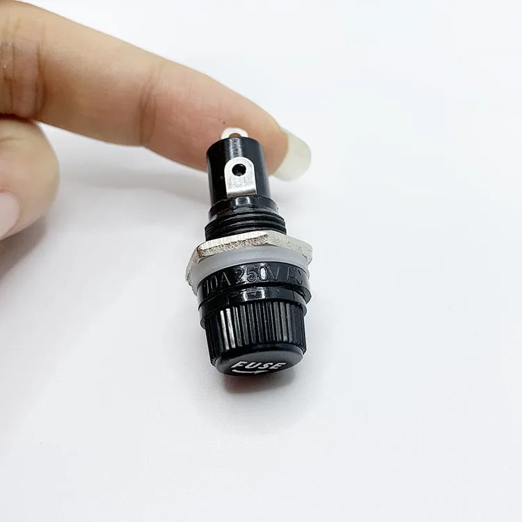 Electronic 5X20mm Bakelite Insurance Tube Holder 15A Fuse Holder