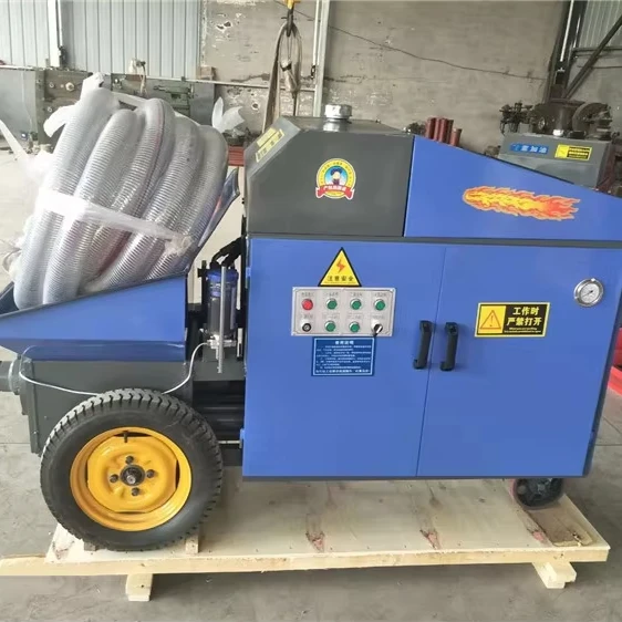 Hot selling Electric Diesel Hydraulic fine stone mortar delivery pump Small vertical secondary structure pump