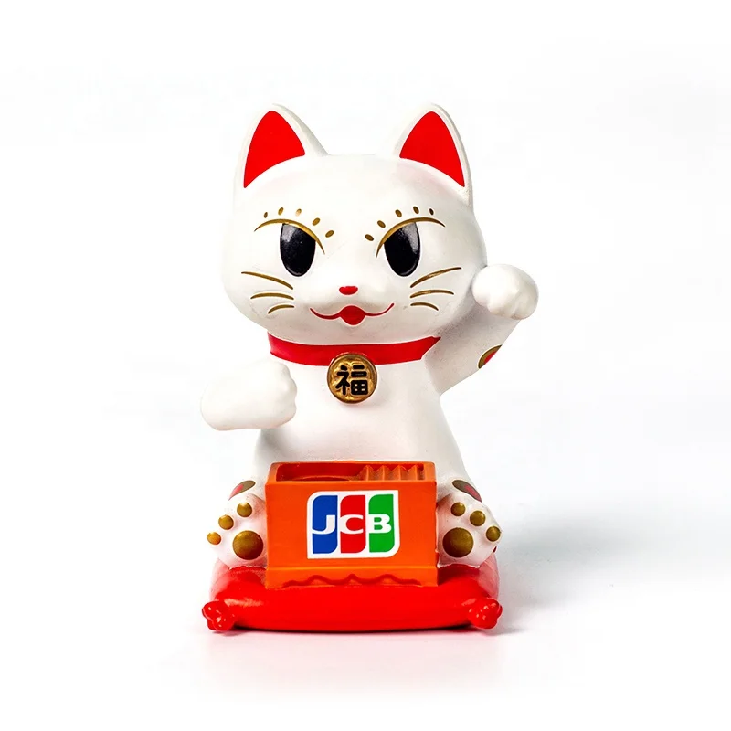 Worldwide Cute Rich Cat Style Piggy Bank Handmade Stereoscopic Customized Resin Decoration for Home Decoration Gifts