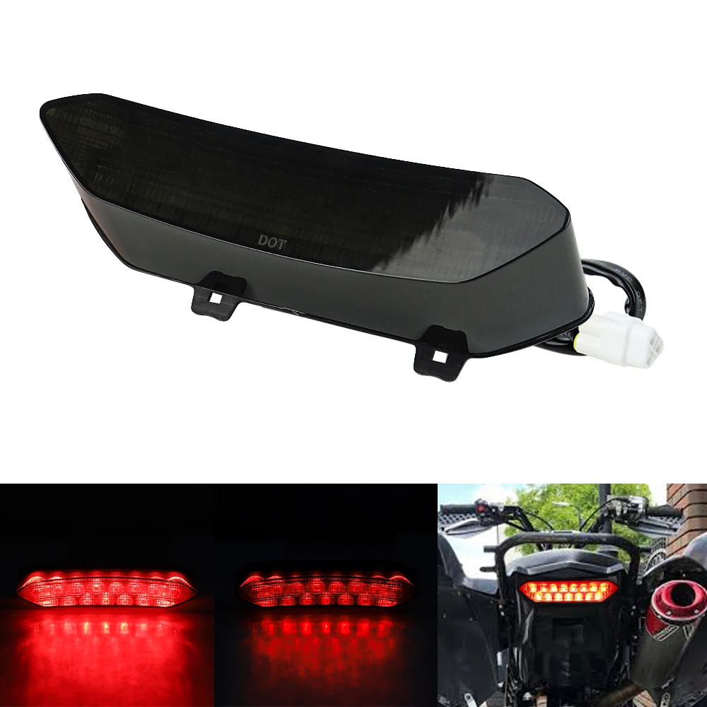 Black Led Tail Light Brake Lamps Tail Lamp  Kit for Yamaha Raptor 700R 700 R YFZ450R YFZ450X