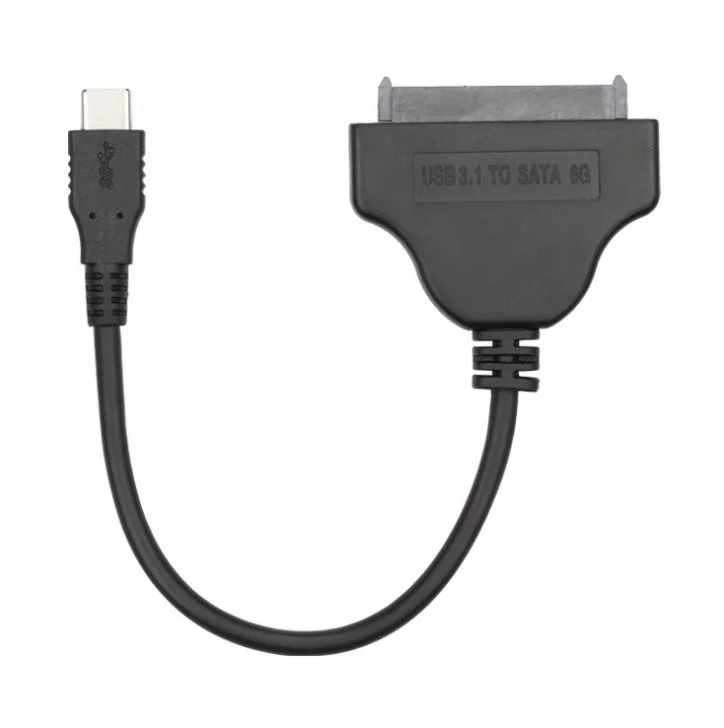 Кабель-переходник с USB Type C на 22pin Sata для жесткого диска SATA SSD внешнего