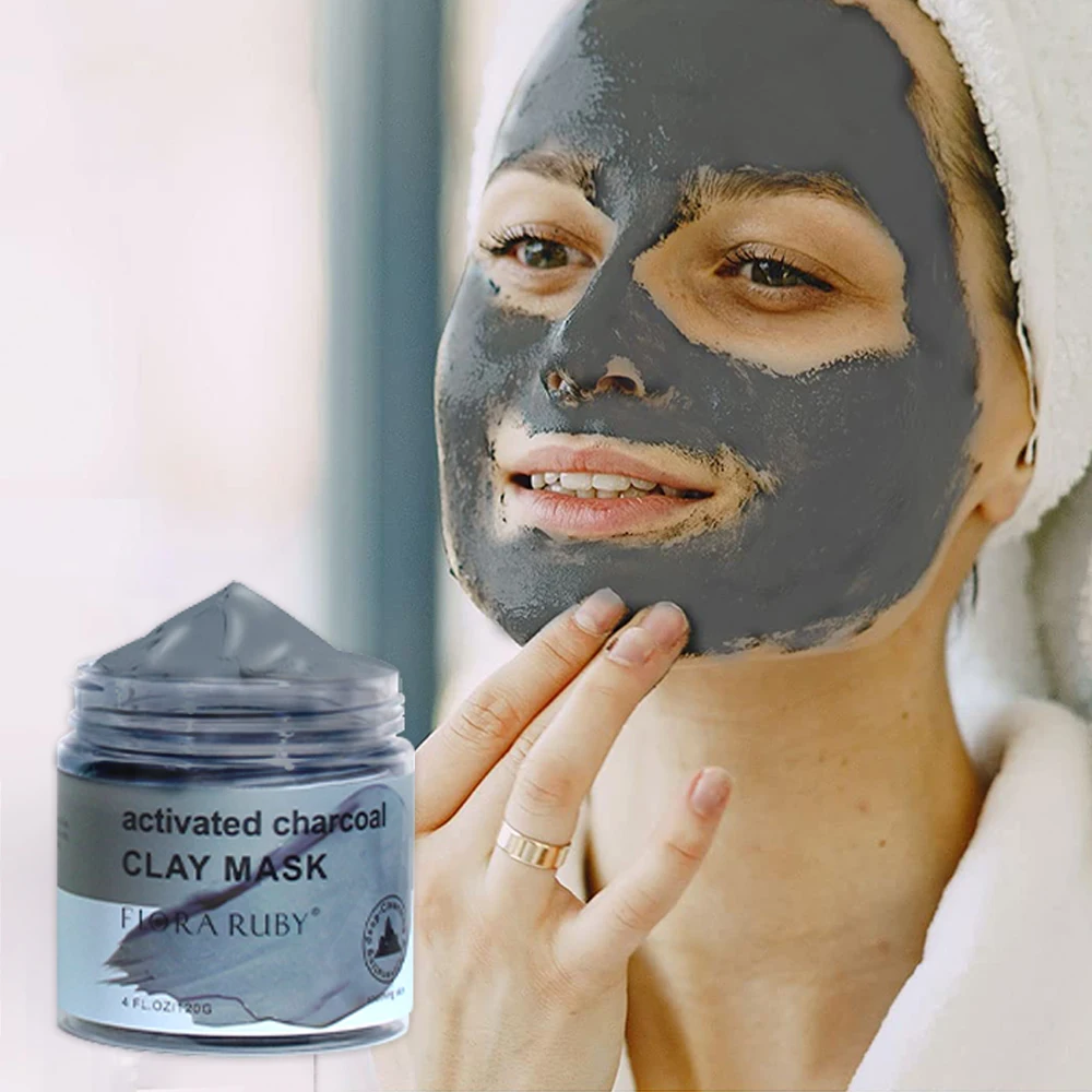 Private Label OEM  ODM 100% Natural Beauty Organic Facial Care Whitening Exfoliating Rose Cranberry Avocado  Facial Clay Mask