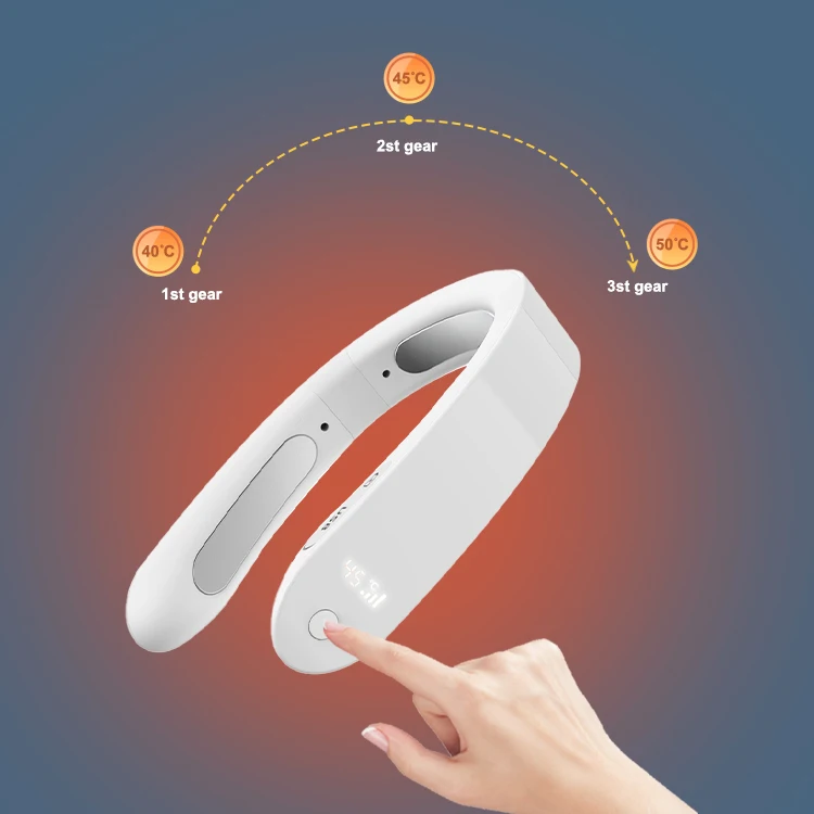 New Mini Heater Adjustable Thermostat Heating Small Portable USB heater fan neck heater and power bank