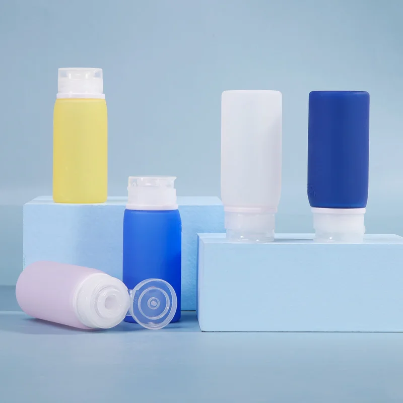 Customize Sauce Bottle/Mini Empty Food Grade Bpa Free Silicone Plastic Squeeze Sauce Bottle