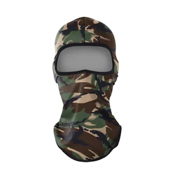 NADANBAO Tactical Camouflage Ski Balaclava Custom Full Face Hunting Cycling Helmet Liner neon balaclava three hole Ski