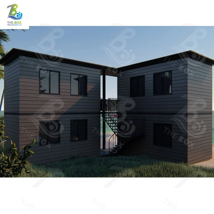 Low Cost Morden Prefab House European Style Light Steel Villa  container house modular tiny prefab containers houses