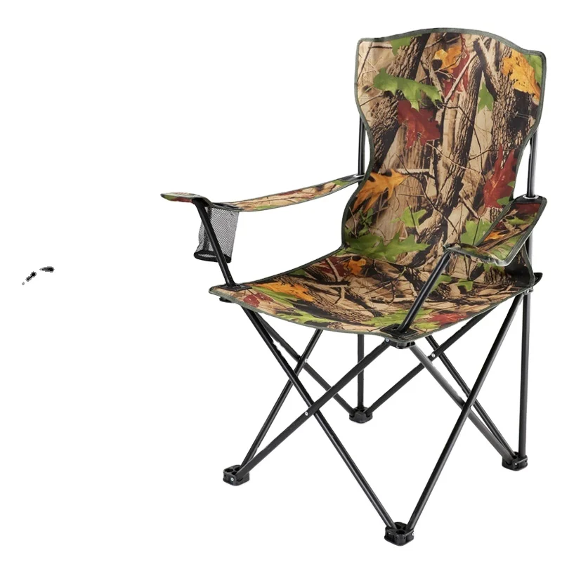 Portable Lightweight Cheap Camping Chair Beach Fishing Folding Chair Outdoor with Cup Holder