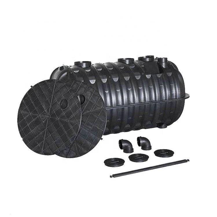 Hot Sale Underground Professional Three Chamber Underground HDPE Septic Tank