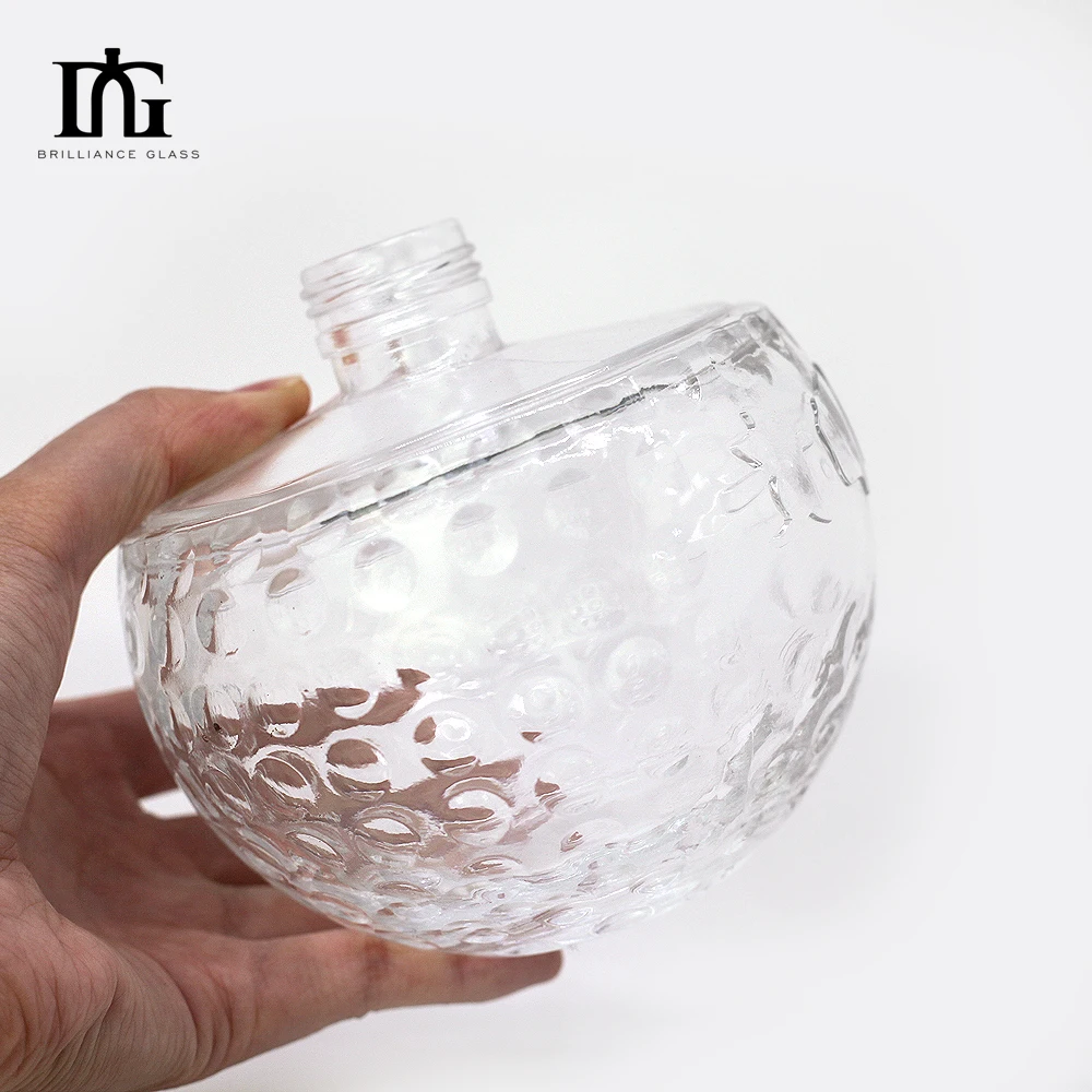 500ml super flint shaped glass vodka bottle 700ml glass gin bottle glass spirits bottle
