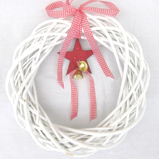 Decorative Willow Christmas Wreath Decoration