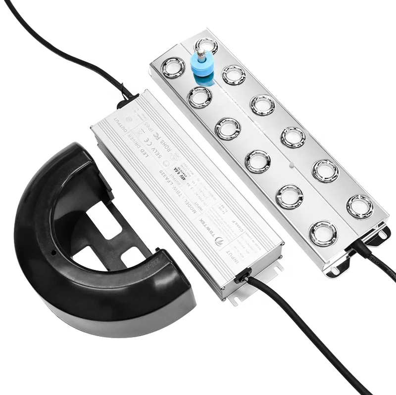 Large fog volume mist maker water fountain pond fog atomizer air humidifier for mushroom 12 head ultrasonic mistmaker