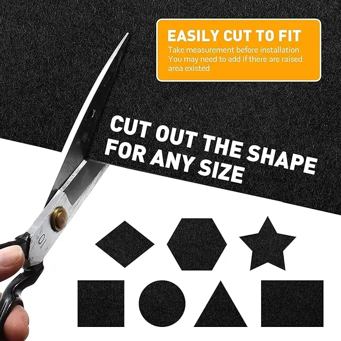 Speaker Box Covering Carpet Black  Speaker Cabinet Subwoofer Sub Box Liner Carpeting Stain