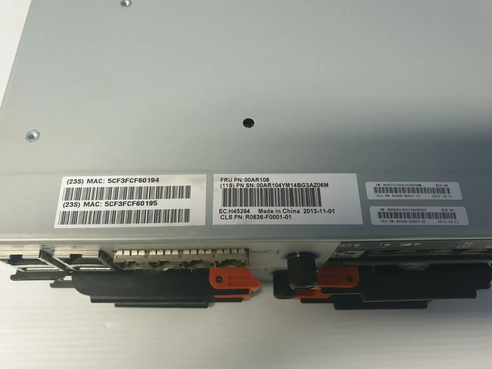 00AR108 RAID Controller Storwize Node Canister for V3700 Array