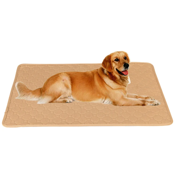 wholesales custom size washable dog pee underpad dog  urinal mats reusable training pad for pets