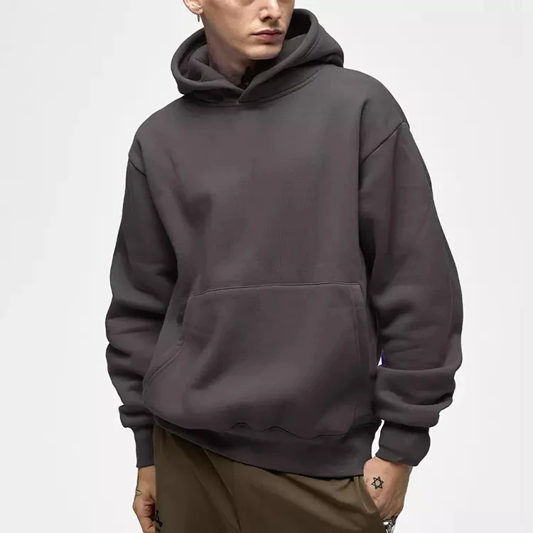 wholesales Hoodies athletic high  quality  Various Colored 100% Cotton Hoodie Streetwear Oversized Cotton Heavyweight Hoodies
