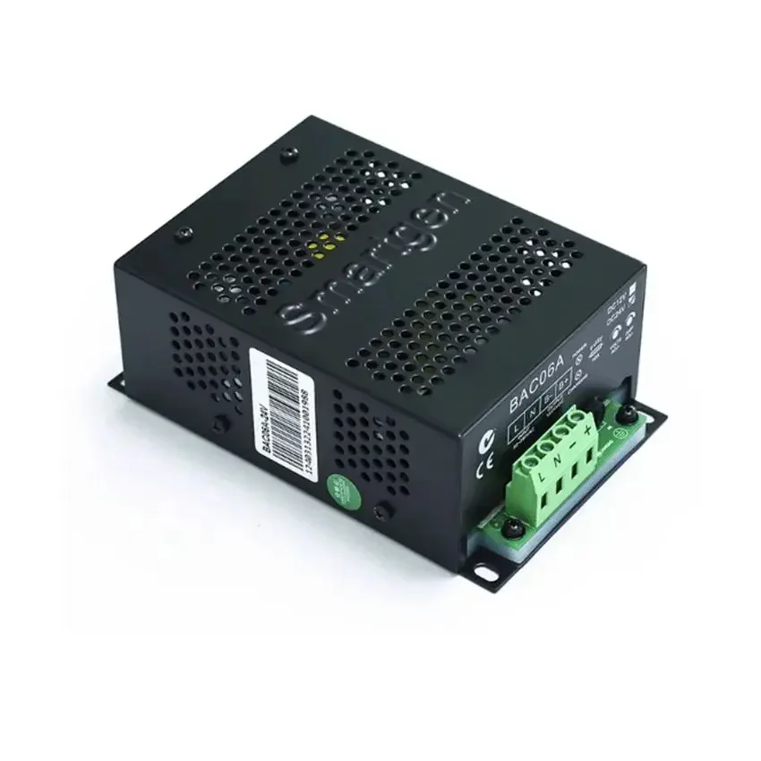 BAC06A 12V 24V Diesel Generator Original  Intelligent Automatic Battery Charger 6A 3A ATS Controller Charger Battery