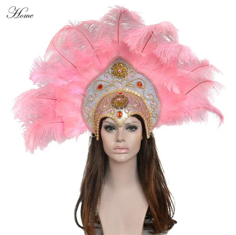 Mardi Gras Women Fancy Hair Accessories Hair Band Dancing Dress Girl Carnival Costume Party Supplies