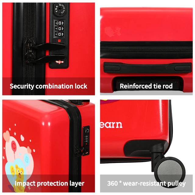 Classic 16 inch Small Hard Kids Trolley Maletas Luggage Cutie Suitcase case Valise Kids Carry On Luggage For Airport Children