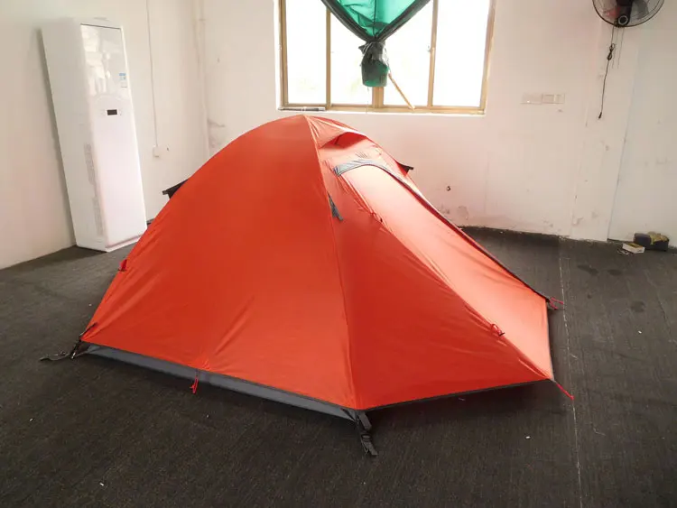 Новый дизайн 190 т 2 человек двойной слой Pop Up Мгновенный 4 сезона купол палатки