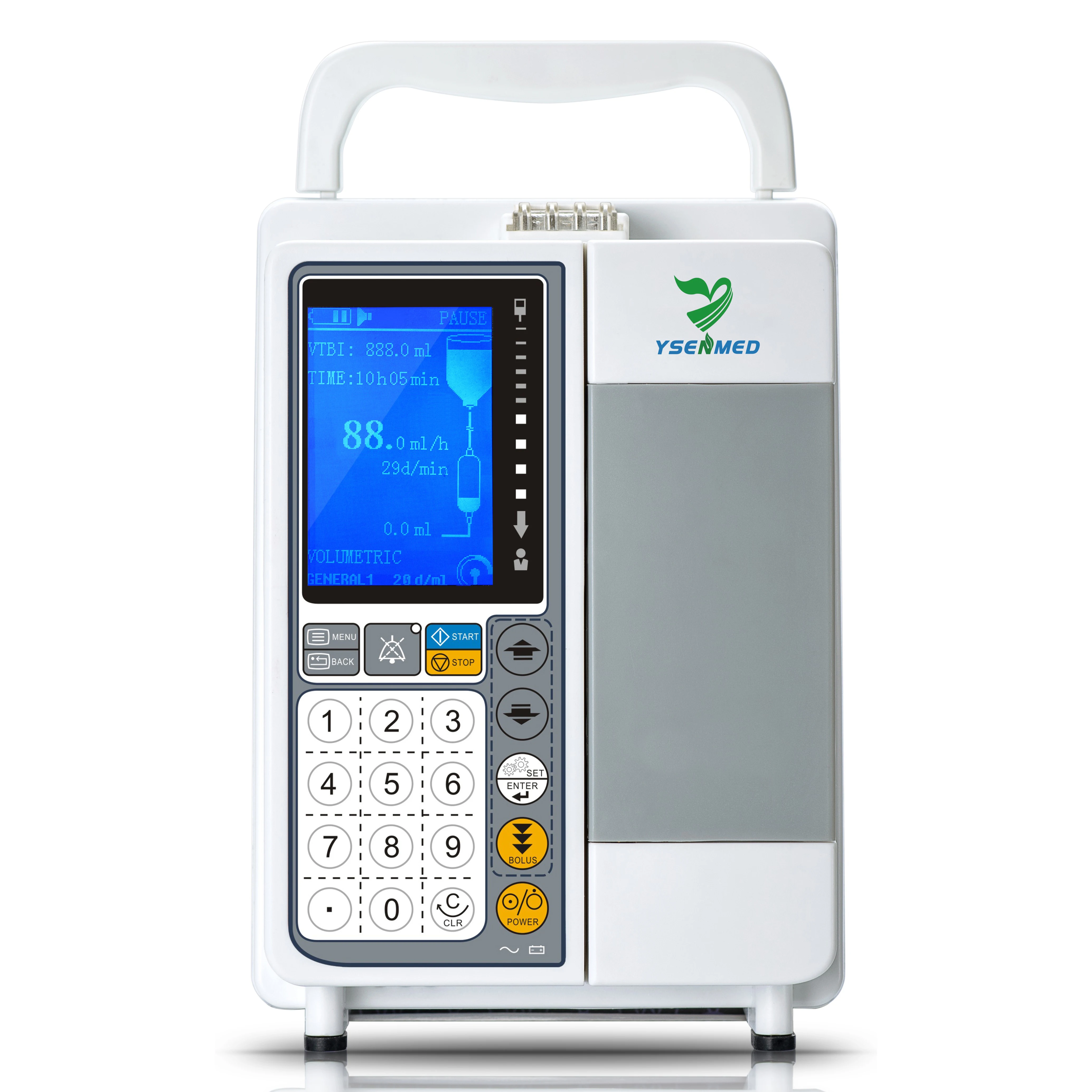 YSSY-710 Cheap Infusion Syringe Pump Medical Volumetric Automatic Hospital Chemotherapy Infusion Pump