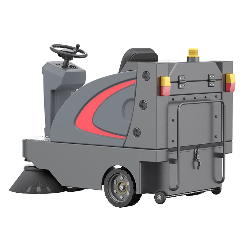 YZ S6 парковочная машина для подметания пола, машина для очистки плитки, скруббер для широкого использования