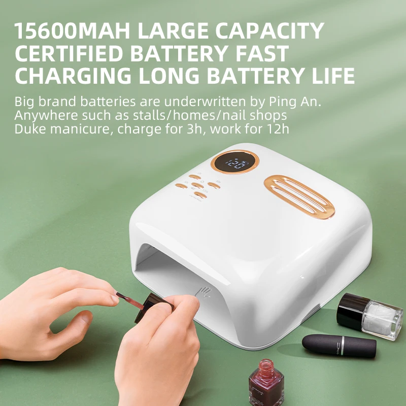 Dropship wireless uv nail lamp rechargeable nail dryer uv led lamp