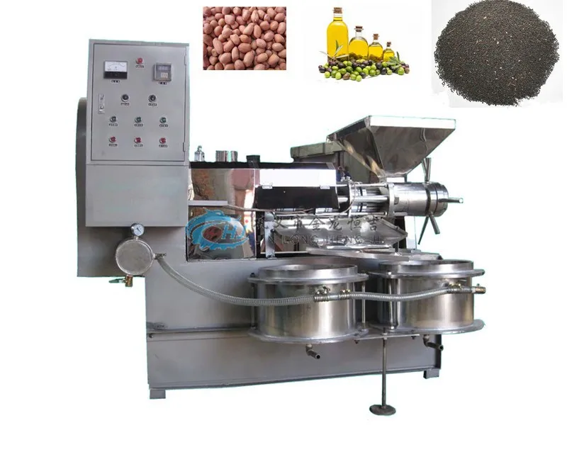 Customized Cold and Hot Oil Presser Peanut/Sesame/Soy Bean  Press Machine