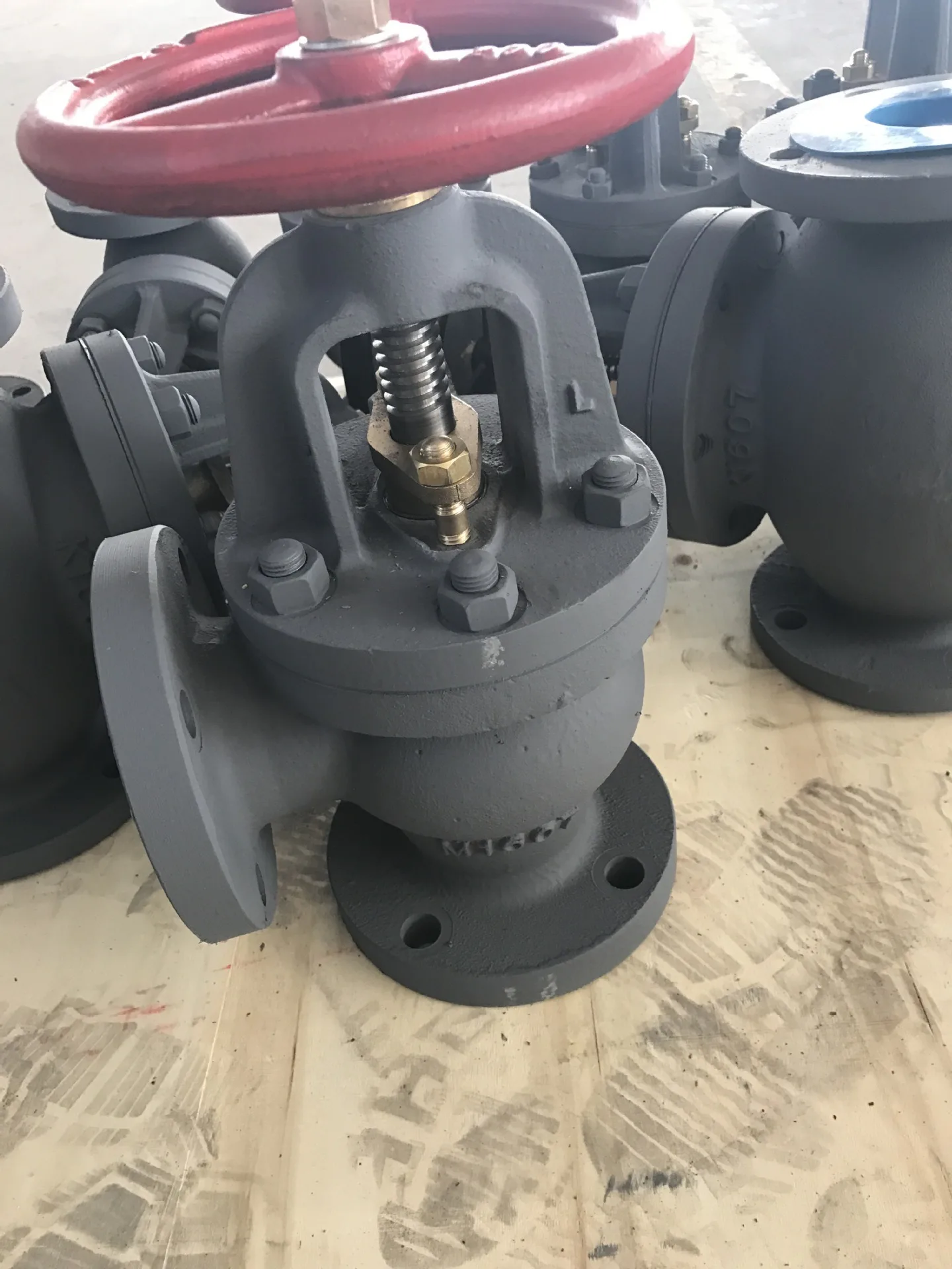 Angle Globe Valve JIS  F7306 5K and F7354 5K Cast Iron Marine Valve Globe Valve