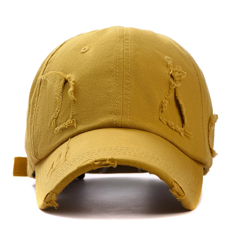 Hot sale custom embroidered printed fashion distressed sports baseball cap